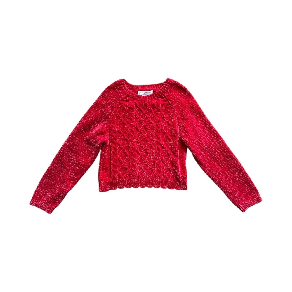 Tommy Bahama Kids Red Pullover Sweater Size M(7/8)